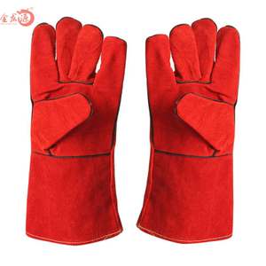 Cow Split Leather Welding Labor Working Safety Gloves