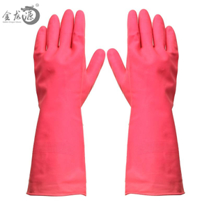 Natural Latex Soft Elastic Safety Working Gloves 