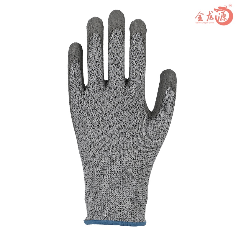 High Quality Cut Resistant PU Safety Working Gloves 