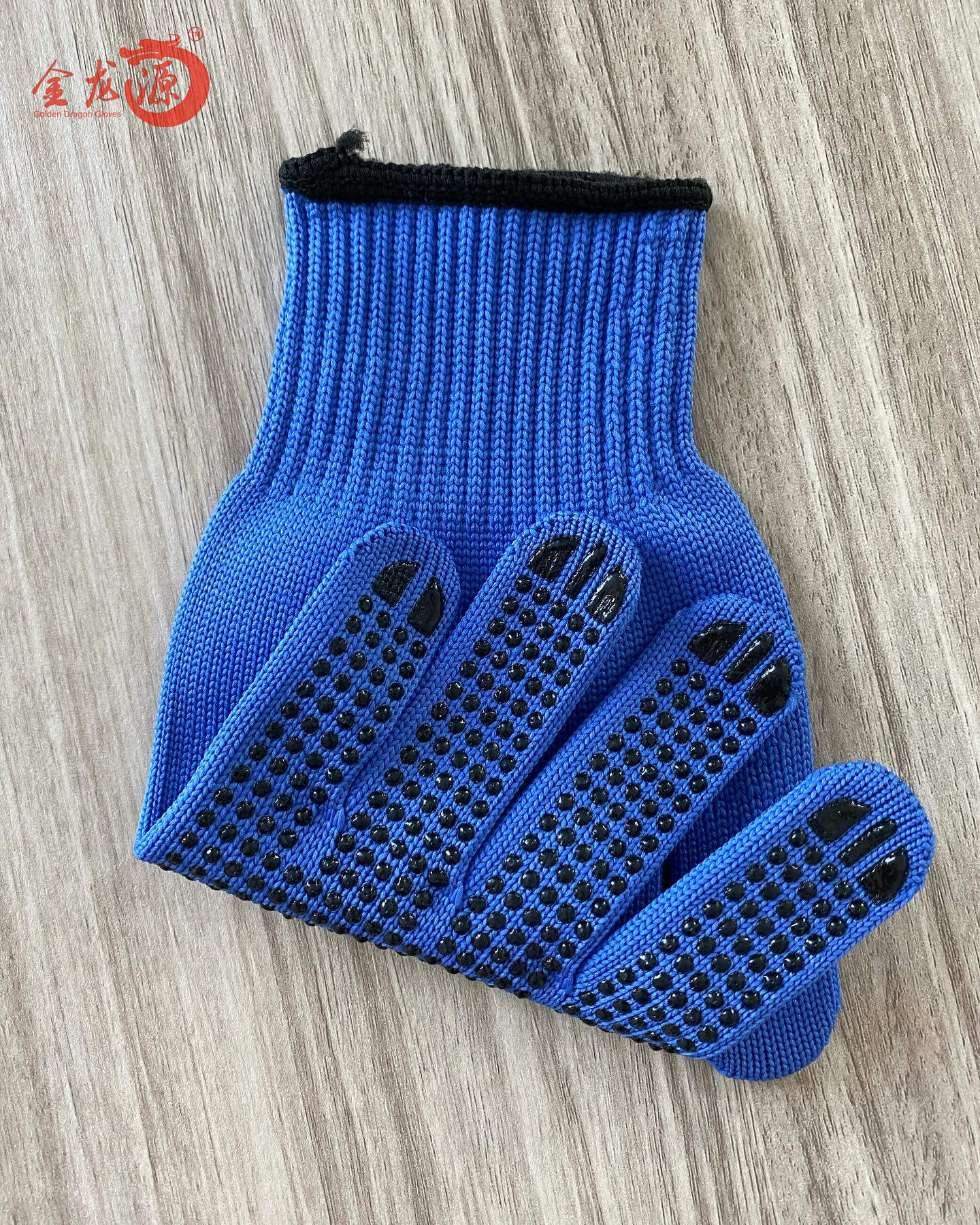 Different Color Cotton PVC Dotted Labor Safety Gloves 