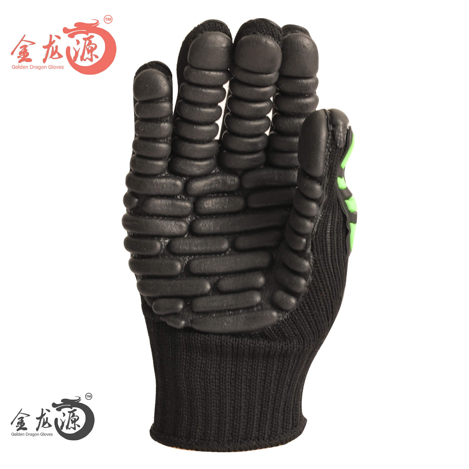 Double Side HPPE TPR Impact Protect Cut Resistant Safety Gloves 