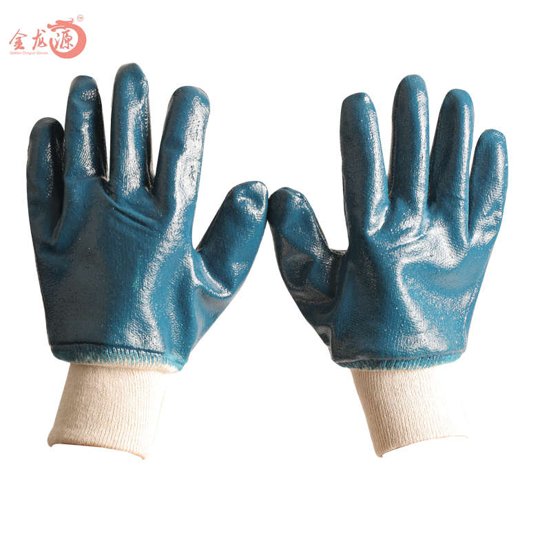 Non Disposable 13G Polyester Lined Industrial Safety Cotton Glove