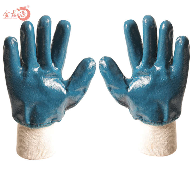 Non Disposable 13G Polyester Lined Industrial Safety Cotton Glove