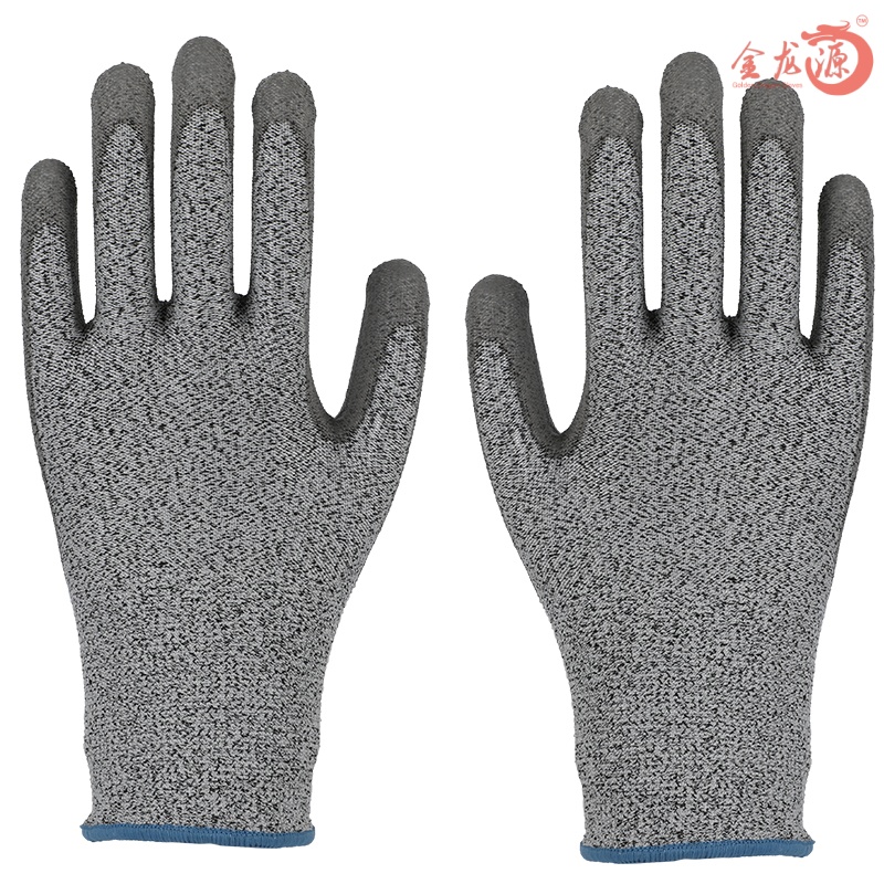 High Quality Cut Resistant PU Safety Working Gloves 