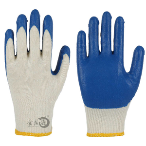 China Wholesale Rubber Patch Anti-Resistant Work Safety Work Labor Protection Gloves