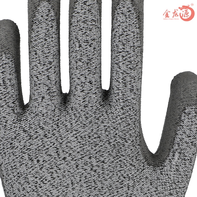 High Quality Cut Resistant PU Safety Working Gloves 