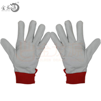 Comfortable Driver Gardening Pig Leather Hand Protective Gloves