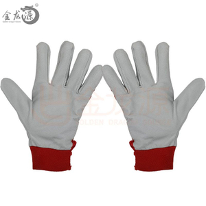 Comfortable Driver Gardening Pig Leather Hand Protective Gloves