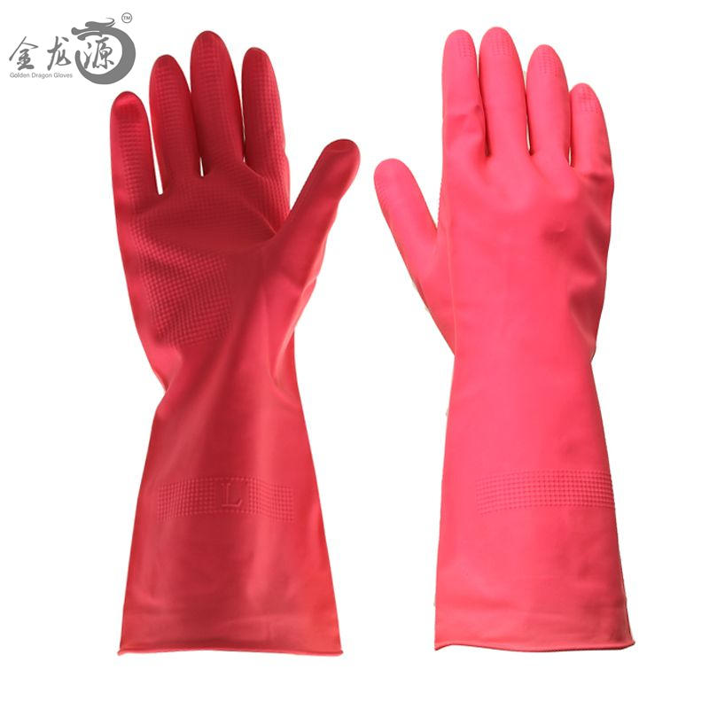 Natural Latex Soft Elastic Safety Working Gloves 