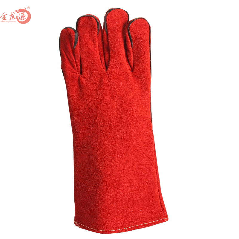 Cow Split Leather Welding Labor Working Safety Gloves