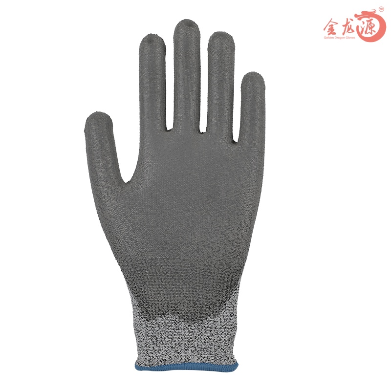 High Quality Cut Resistant PU Safety Working Gloves 