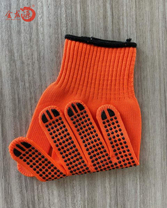 Different Color Cotton PVC Dotted Labor Safety Gloves 