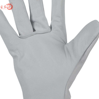 Pig Grain Leather Driver Gloves with Shirred Elastic Back