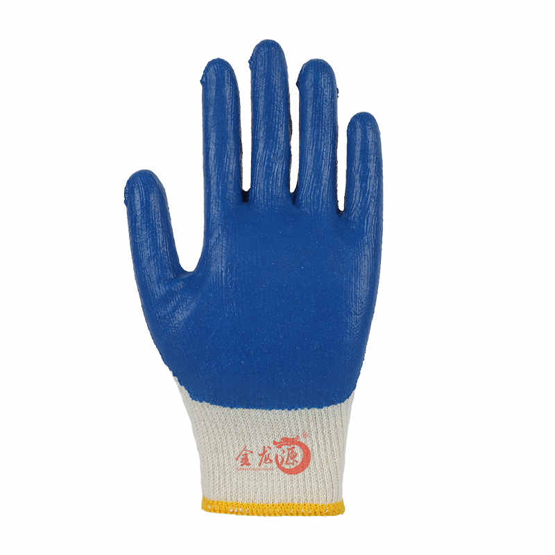 China Wholesale Rubber Patch Anti-Resistant Work Safety Work Labor Protection Gloves